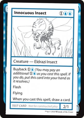 Innocuous Insect (2021 Edition) [Mystery Booster Playtest Cards] | Gam3 Escape