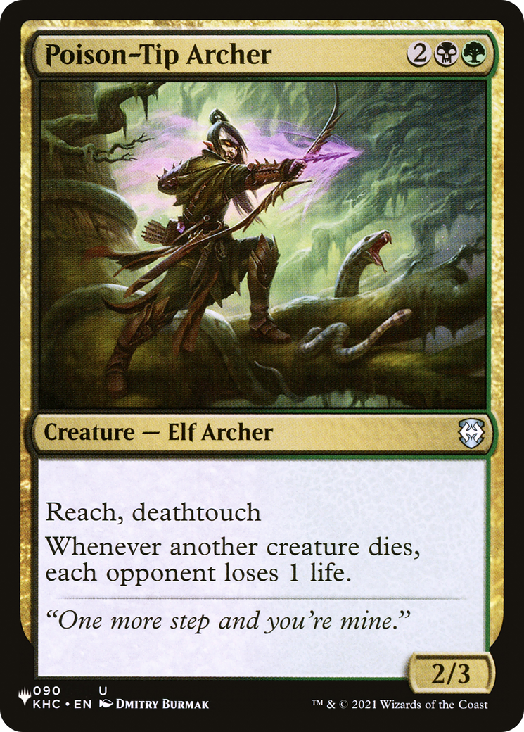 Poison-Tip Archer [The List Reprints] | Gam3 Escape