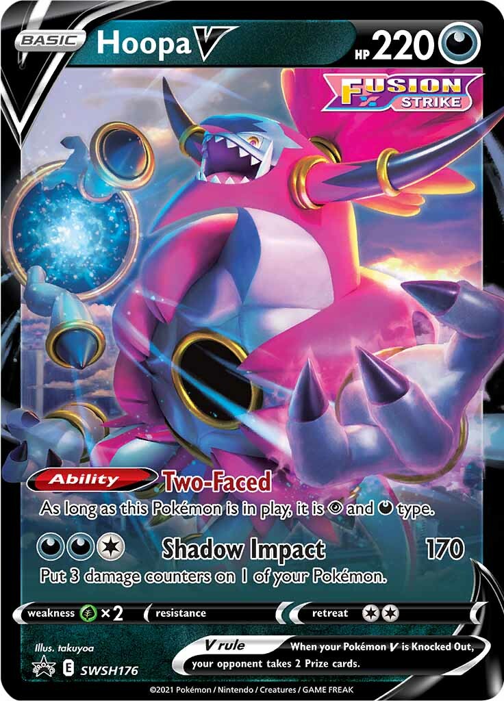 Hoopa V (SWSH176) (Jumbo Card) [Sword & Shield: Black Star Promos] | Gam3 Escape