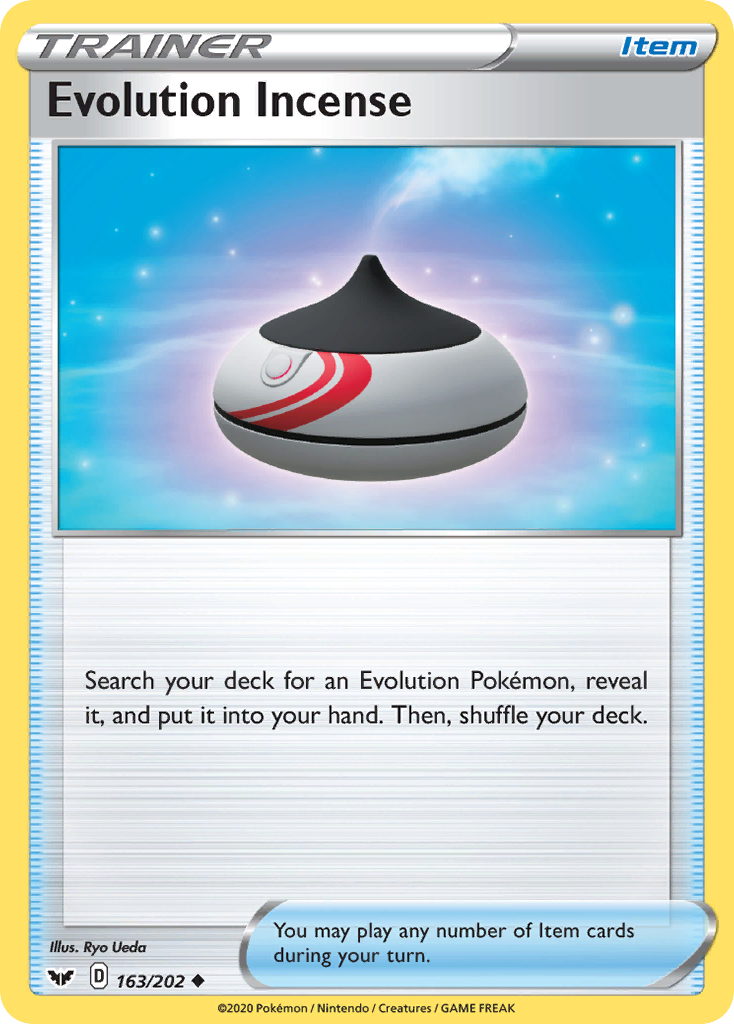 Evolution Incense (163/202) [Sword & Shield: Base Set] | Gam3 Escape