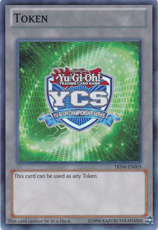 Yu-Gi-Oh Championship Series Token (Green) [TKN4-EN003] Super Rare | Gam3 Escape