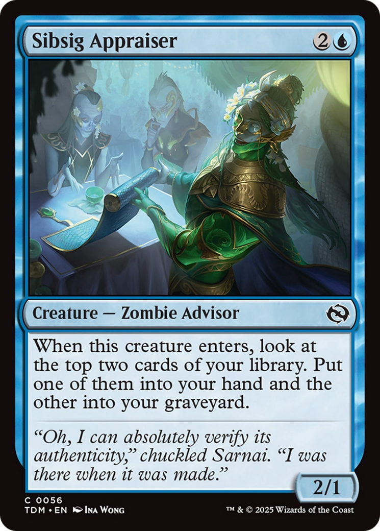 Sibsig Appraiser [Tarkir: Dragonstorm] | Gam3 Escape