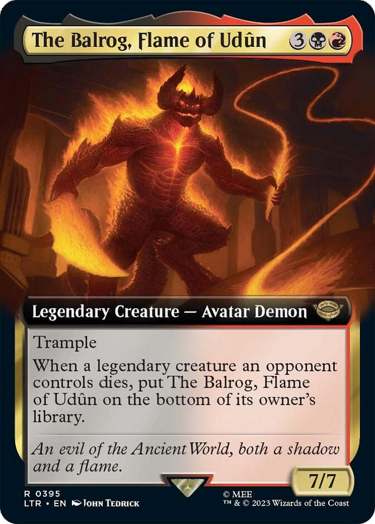 The Balrog, Flame of Udun (Extended Art) [The Lord of the Rings: Tales of Middle-Earth] | Gam3 Escape