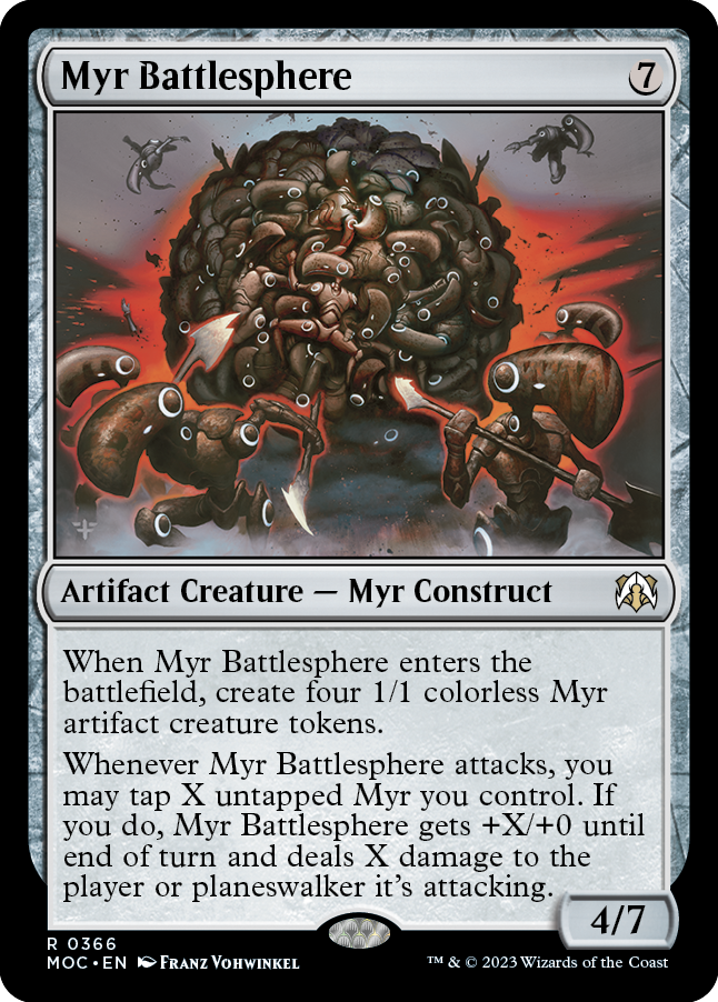 Myr Battlesphere [March of the Machine Commander] | Gam3 Escape