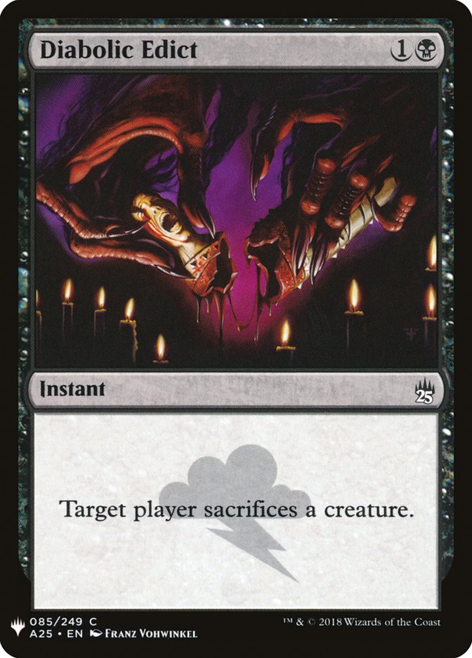 Diabolic Edict [Mystery Booster] | Gam3 Escape