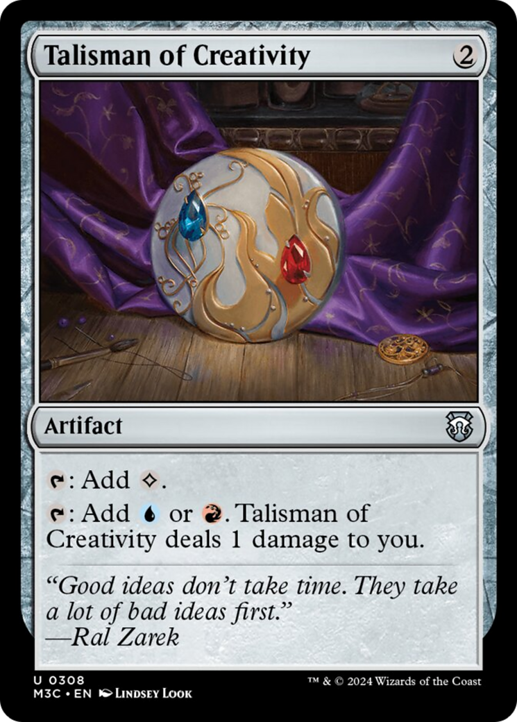 Talisman of Creativity [Modern Horizons 3 Commander] | Gam3 Escape