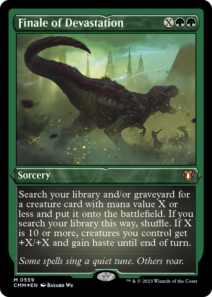 Finale of Devastation (Foil Etched) [Commander Masters] | Gam3 Escape