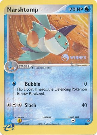 Marshtomp (011) (Jumbo Card) [Nintendo: Black Star Promos] | Gam3 Escape