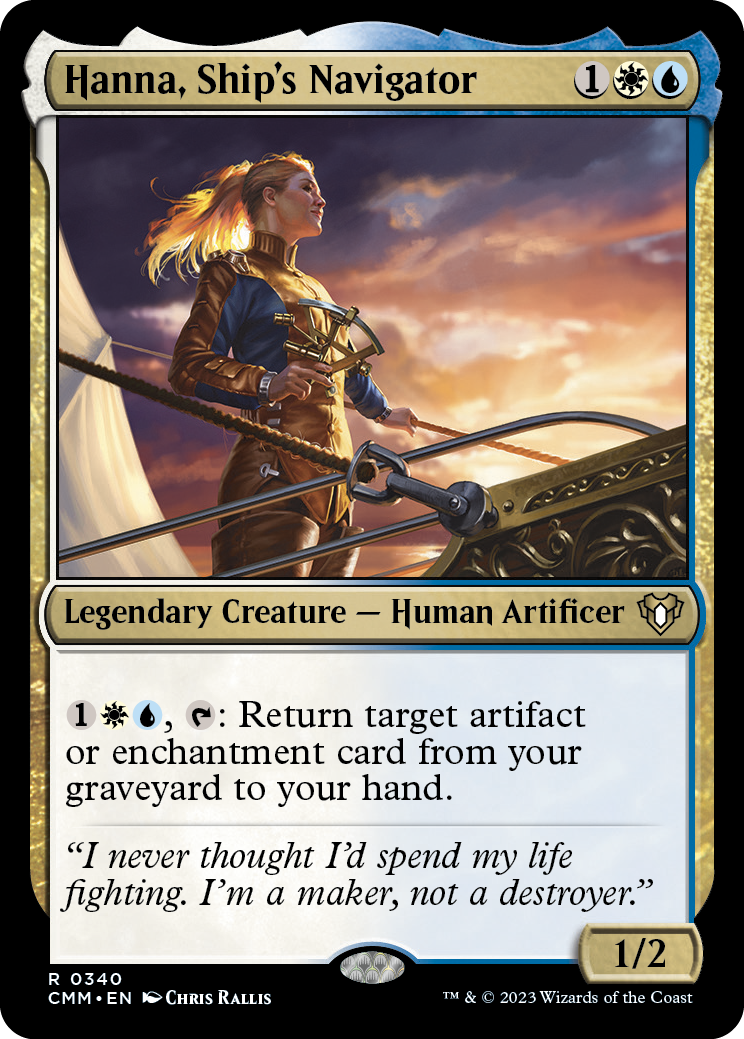 Hanna, Ship's Navigator [Commander Masters] | Gam3 Escape