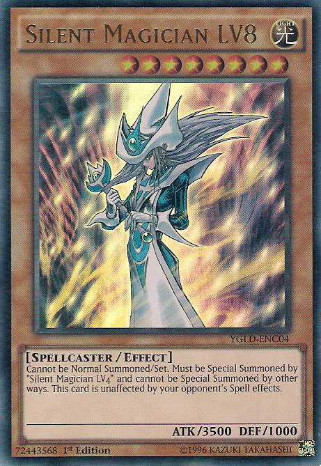 Silent Magician LV8 [YGLD-ENC04] Ultra Rare | Gam3 Escape
