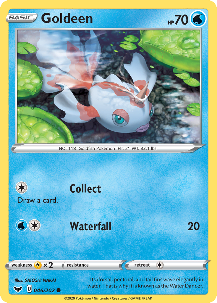 Goldeen (046/202) [Sword & Shield: Base Set] | Gam3 Escape