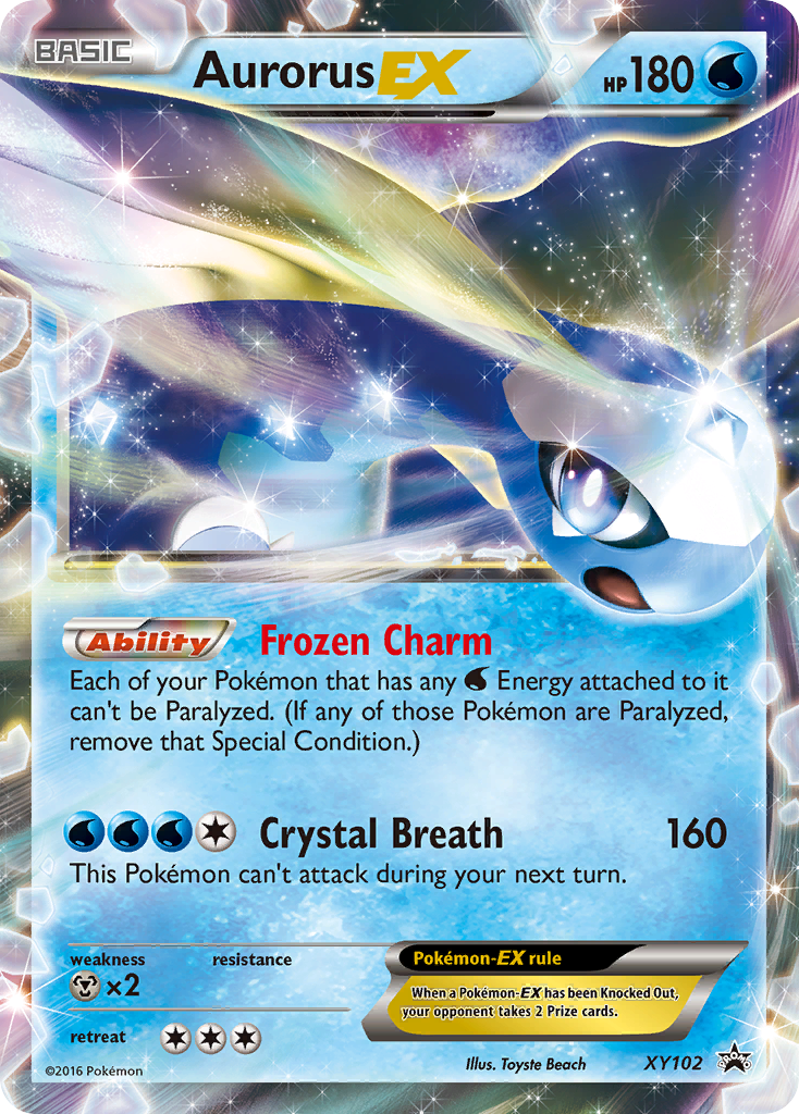 Aurorus EX (XY102) [XY: Black Star Promos] | Gam3 Escape