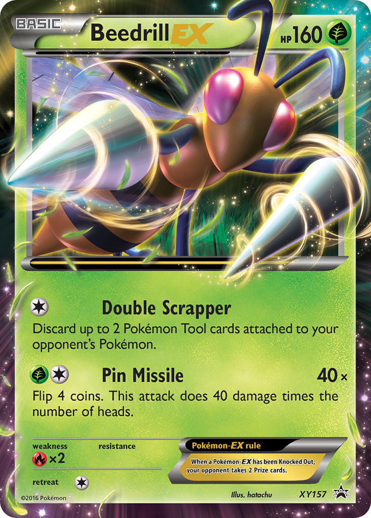 Beedrill EX (XY157) [XY: Black Star Promos] | Gam3 Escape