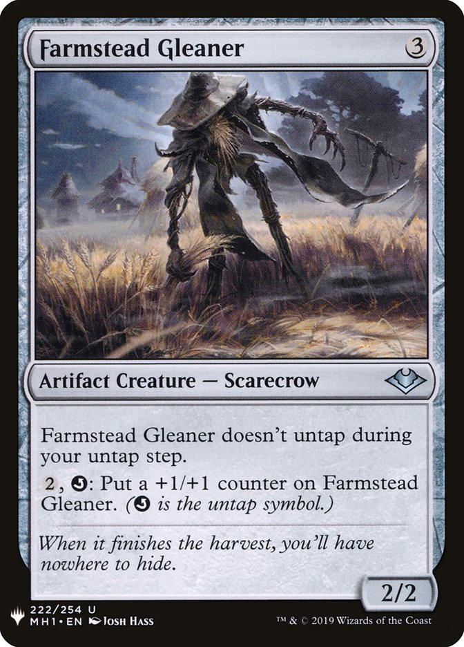 Farmstead Gleaner [Mystery Booster] | Gam3 Escape