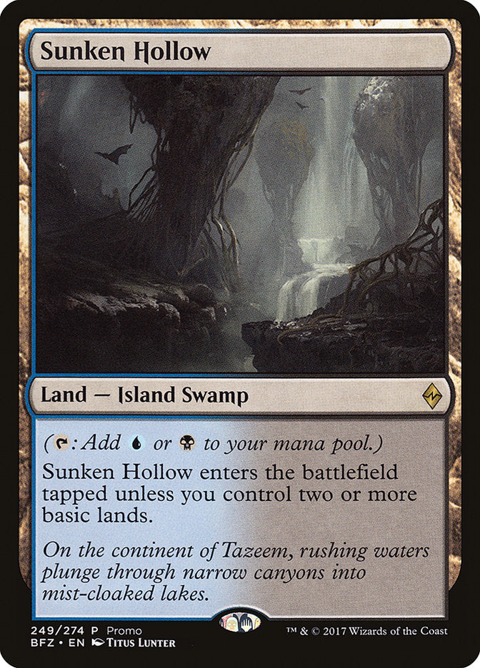 Sunken Hollow (Promo) [Standard Showdown Promos] | Gam3 Escape