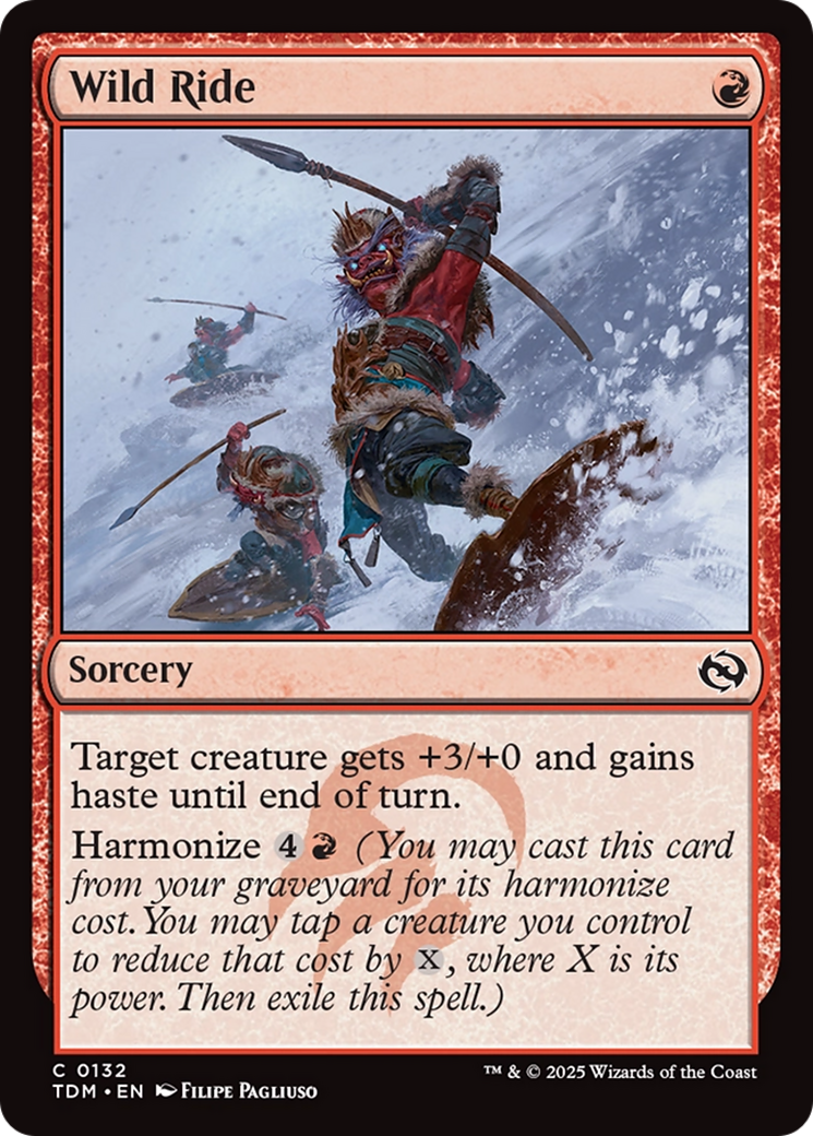 Wild Ride [Tarkir: Dragonstorm] | Gam3 Escape