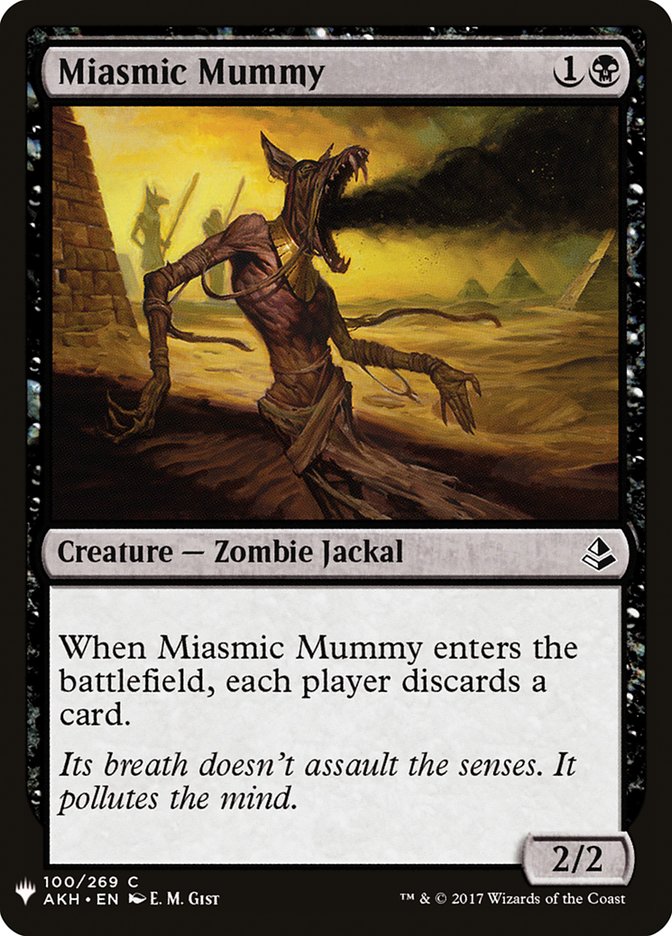 Miasmic Mummy [Mystery Booster] | Gam3 Escape