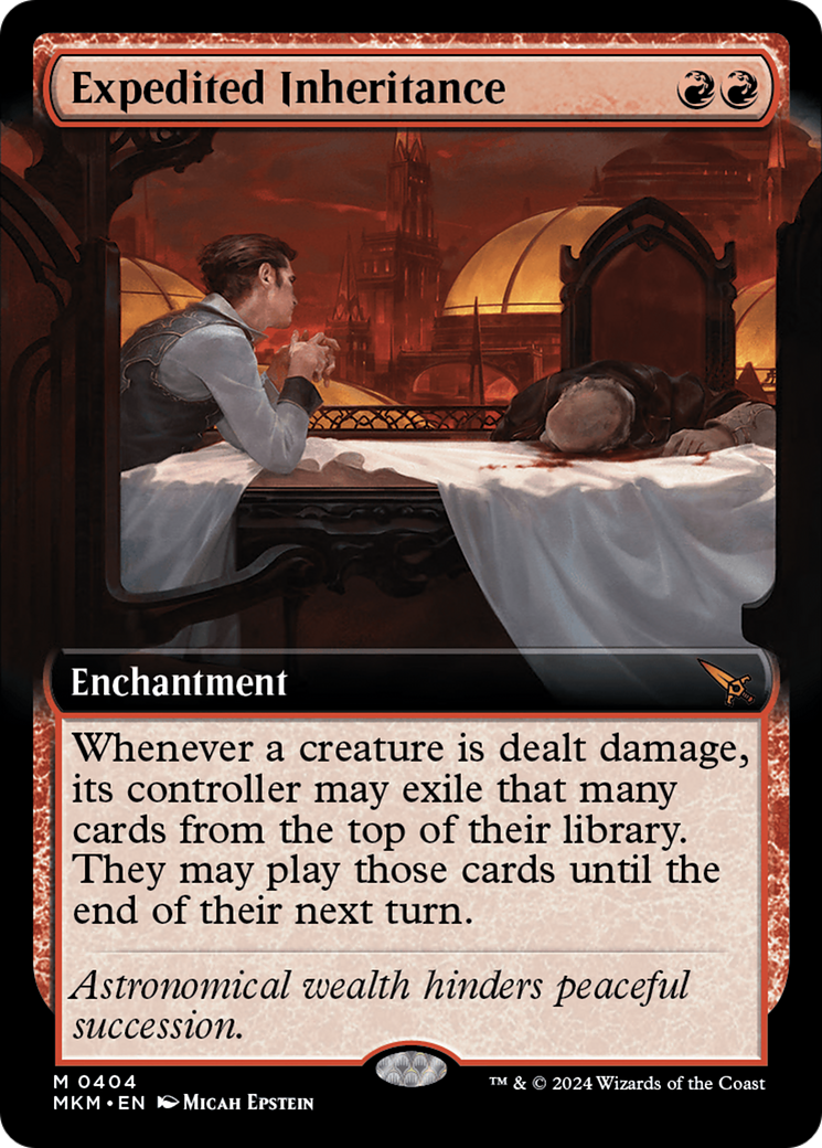 Expedited Inheritance (Extended Art) [Murders at Karlov Manor] | Gam3 Escape