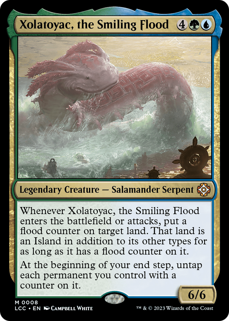 Xolatoyac, the Smiling Flood [The Lost Caverns of Ixalan Commander] | Gam3 Escape