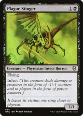 Plague Stinger [Phyrexia: All Will Be One Commander] | Gam3 Escape