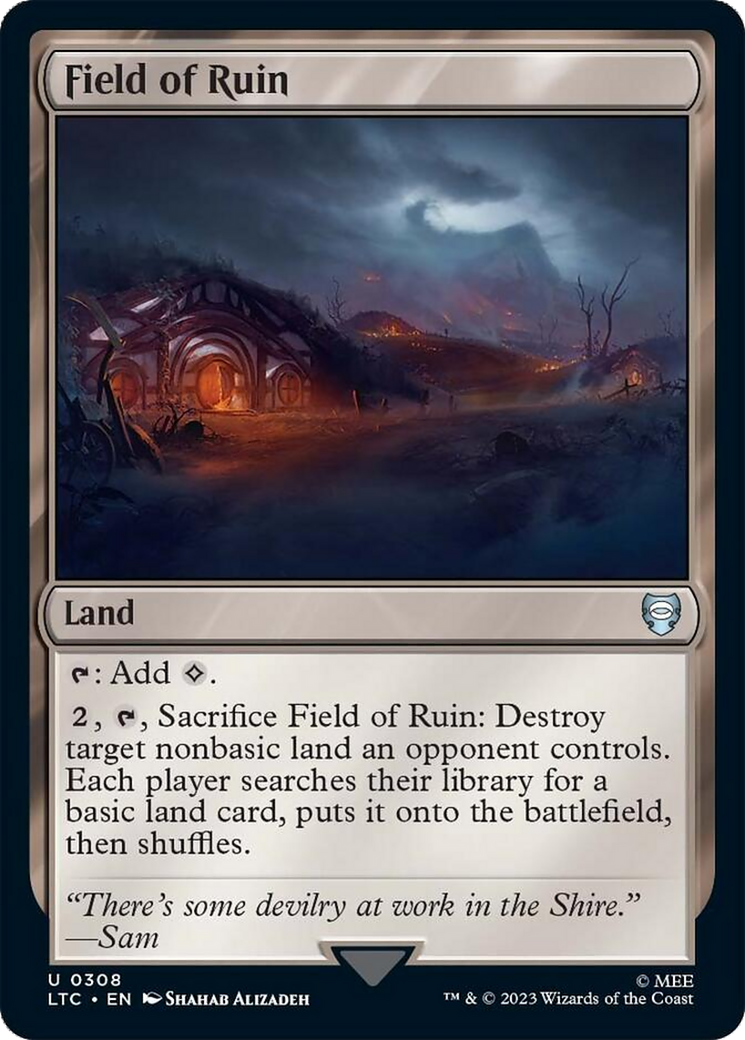 Field of Ruin [The Lord of the Rings: Tales of Middle-Earth Commander] | Gam3 Escape