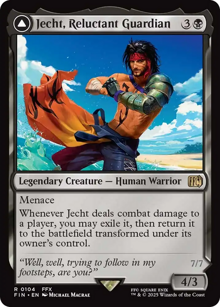 Jecht, Reluctant Guardian // Braska's Final Aeon [FINAL FANTASY] | Gam3 Escape