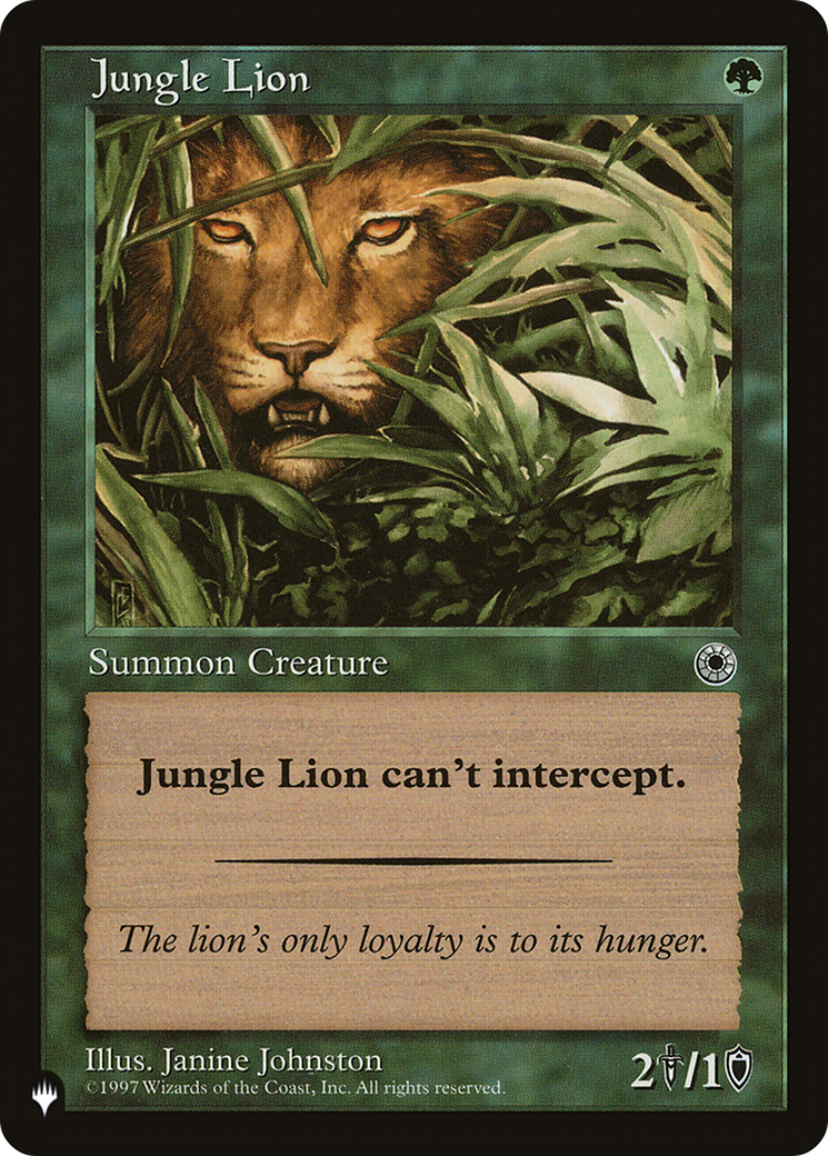 Jungle Lion [The List] | Gam3 Escape