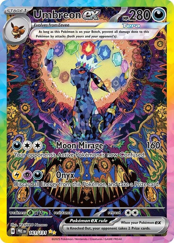 Umbreon ex (161/131) [Scarlet & Violet: Prismatic Evolutions] | Gam3 Escape