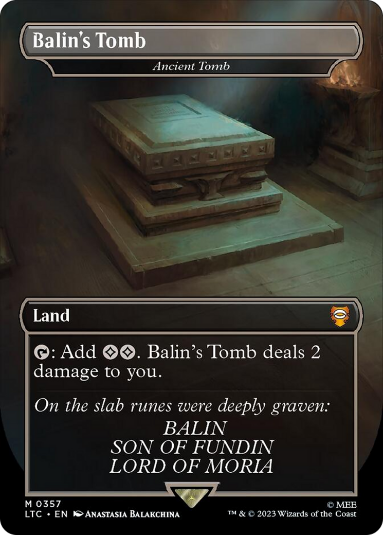 Balin's Tomb - Ancient Tomb [The Lord of the Rings: Tales of Middle-Earth Commander] | Gam3 Escape