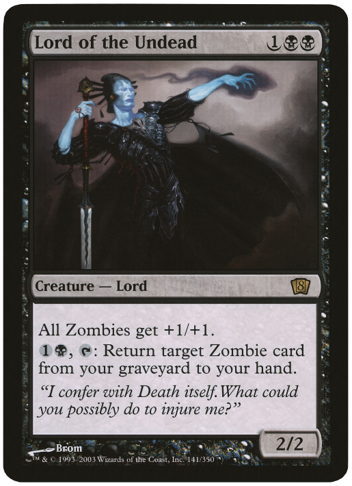 Lord of the Undead (Oversized) [Eighth Edition Box Topper] | Gam3 Escape