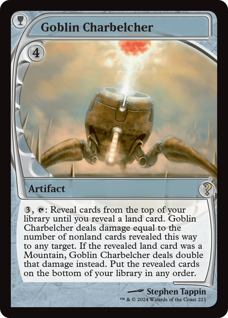 Goblin Charbelcher (Future Sight) [Mystery Booster 2] | Gam3 Escape