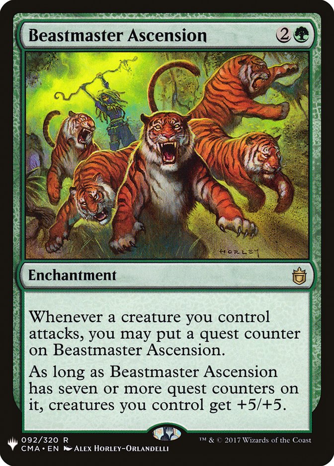 Beastmaster Ascension [Mystery Booster] | Gam3 Escape