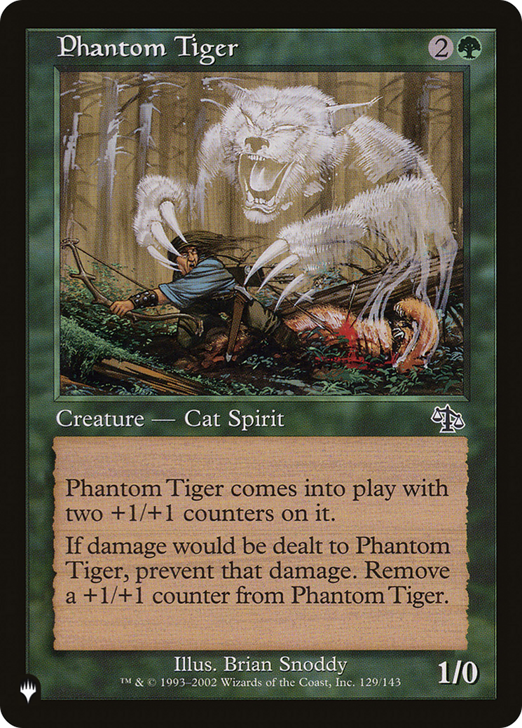 Phantom Tiger [The List Reprints] | Gam3 Escape