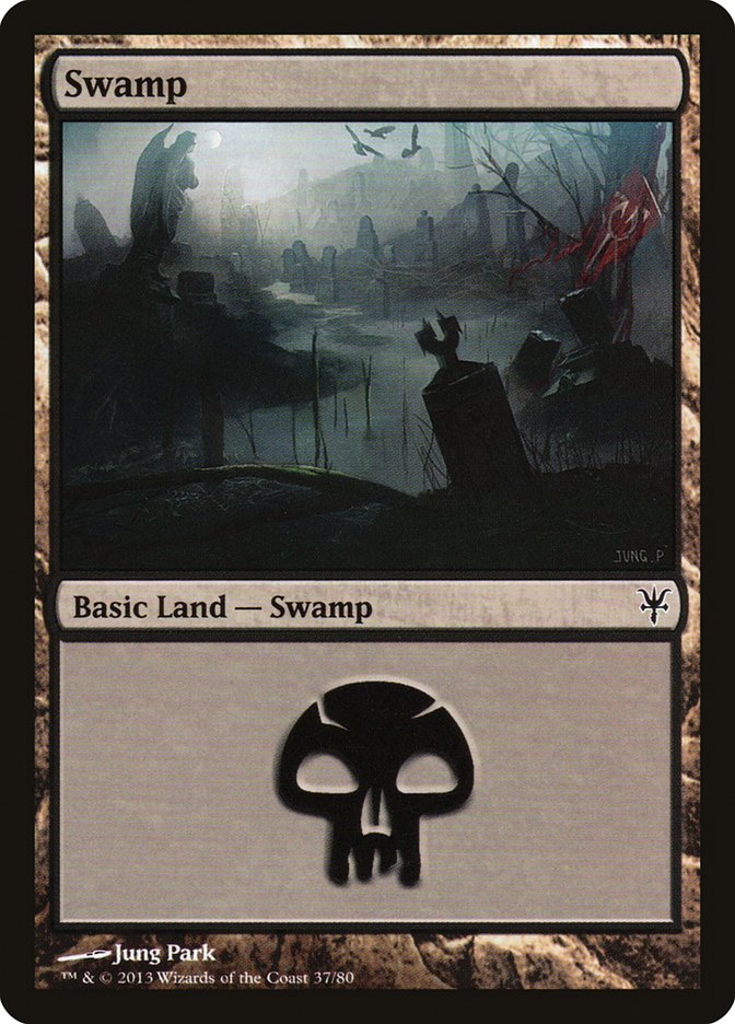 Swamp (37) [Duel Decks: Sorin vs. Tibalt] | Gam3 Escape