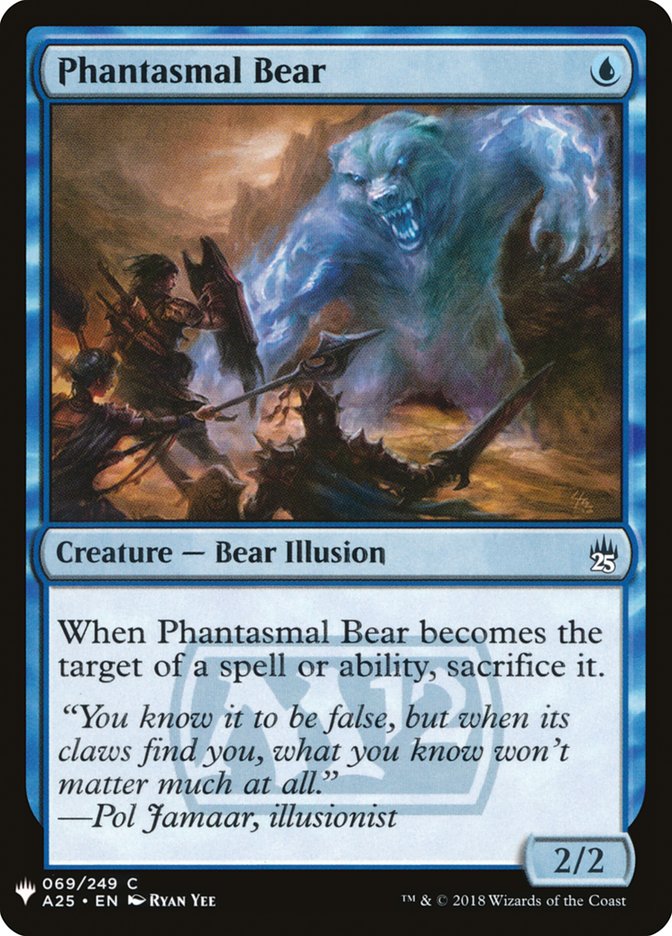 Phantasmal Bear [Mystery Booster] | Gam3 Escape