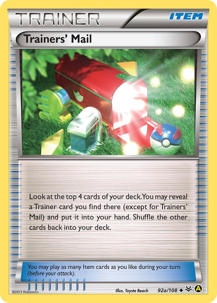 Trainers' Mail (92a/108) [Alternate Art Promos] | Gam3 Escape