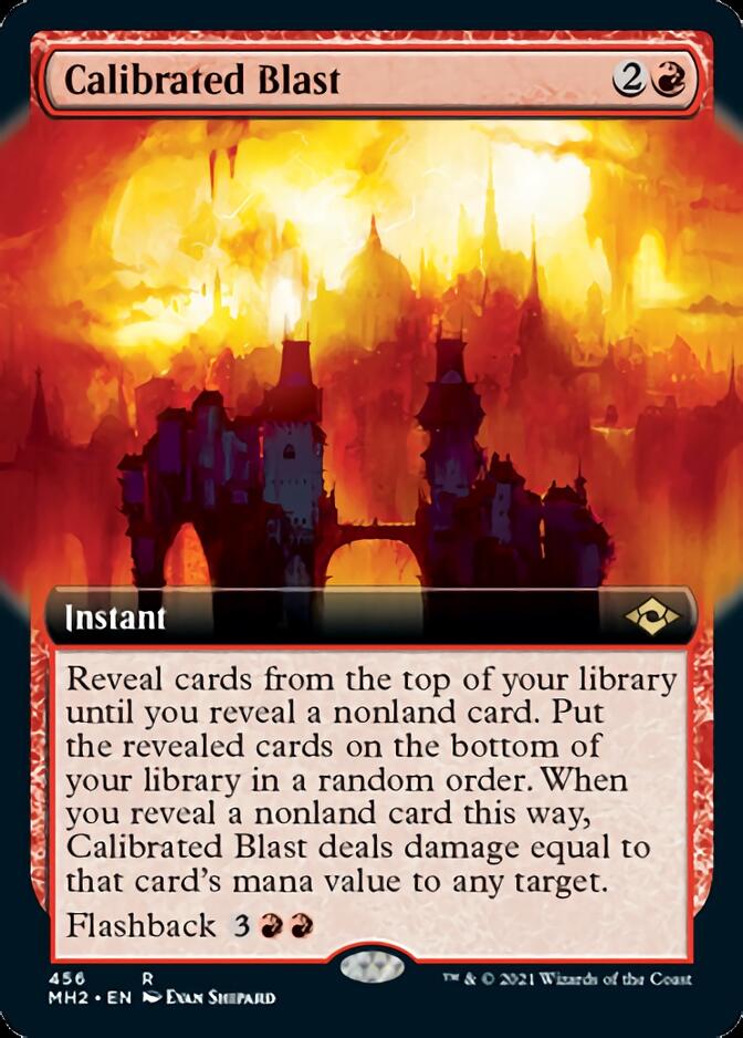 Calibrated Blast (Extended Art) [Modern Horizons 2] | Gam3 Escape