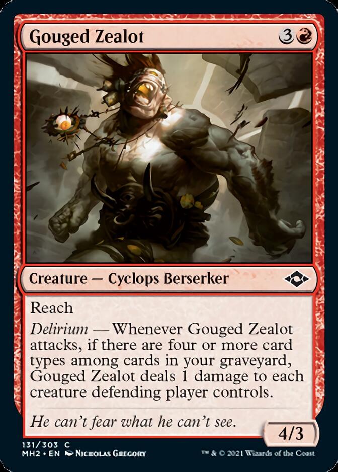 Gouged Zealot [Modern Horizons 2] | Gam3 Escape