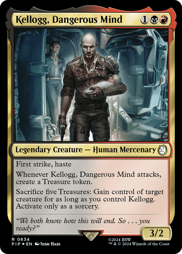 Kellogg, Dangerous Mind (Surge Foil) [Fallout] | Gam3 Escape