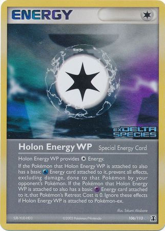Holon Energy WP (106/113) (Stamped) [EX: Delta Species] | Gam3 Escape