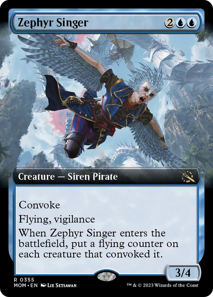 Zephyr Singer (Extended Art) [March of the Machine] | Gam3 Escape