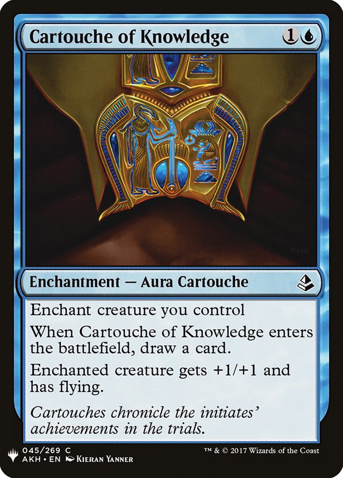 Cartouche of Knowledge [Mystery Booster] | Gam3 Escape