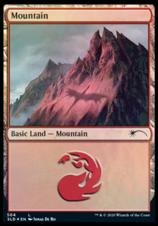 Mountain (Dragons) (564) [Secret Lair Drop Promos] | Gam3 Escape