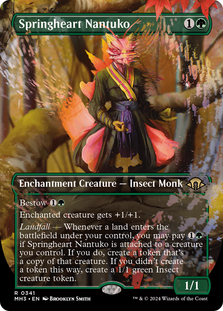 Springheart Nantuko (Borderless) [Modern Horizons 3] | Gam3 Escape