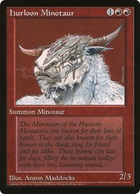 Hurloon Minotaur (Oversized) [Oversize Cards] | Gam3 Escape