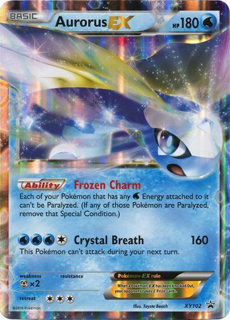 Aurorus EX (XY102) (Jumbo Card) [XY: Black Star Promos] | Gam3 Escape