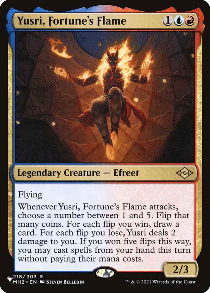 Yusri, Fortune's Flame [Secret Lair: Heads I Win, Tails You Lose] | Gam3 Escape