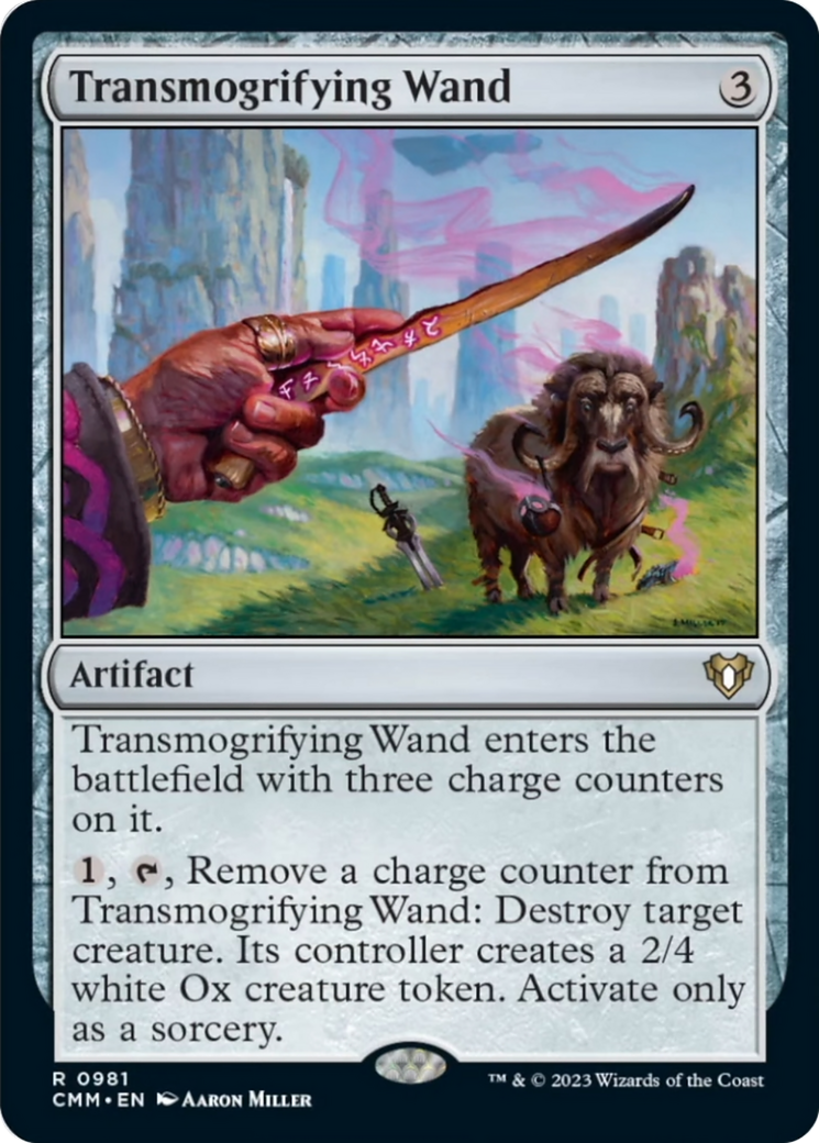 Transmogrifying Wand [Commander Masters] | Gam3 Escape