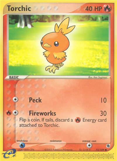 Torchic (73/109) [EX: Ruby & Sapphire] | Gam3 Escape