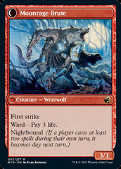 Brutal Cathar // Moonrage Brute [Innistrad: Midnight Hunt] | Gam3 Escape